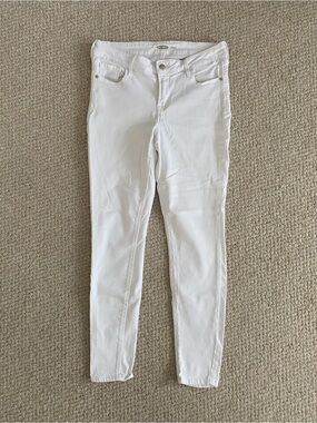 Old Navy White Rock Star Skinny Jeans for Women Size 6